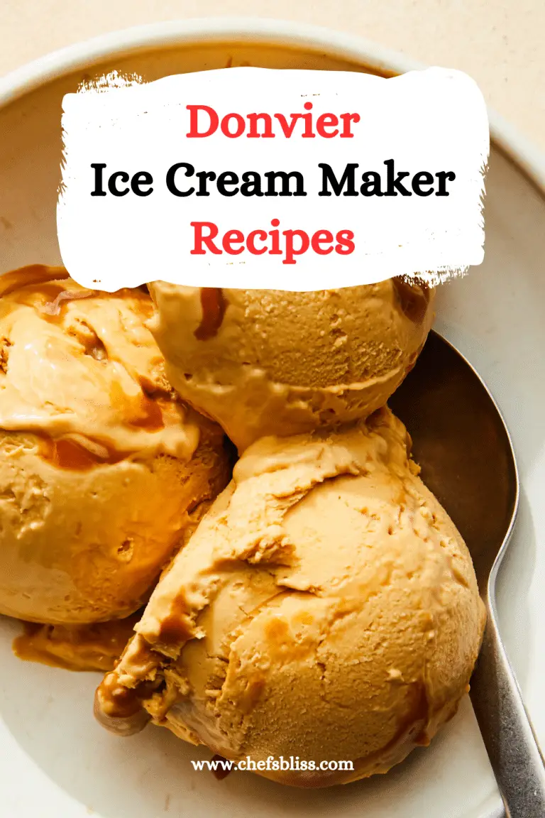 15+ Best Donvier Ice Cream Maker Recipes to Try Now! ChefsBliss