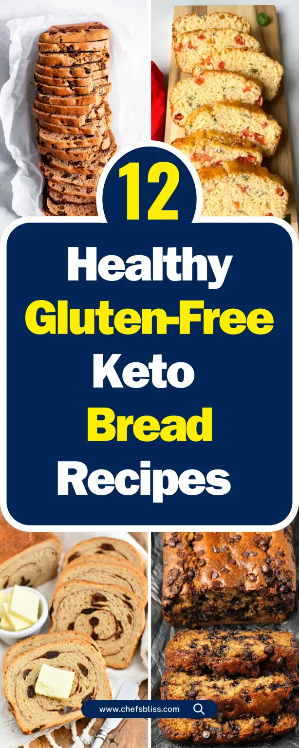 12+ Healthy Gluten-Free Keto Bread Recipes to Try Today – ChefsBliss