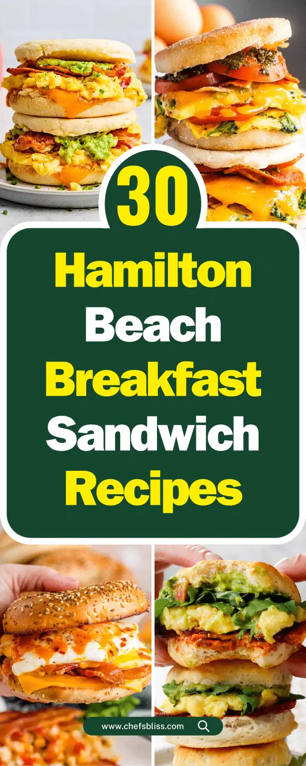 30+ Delicious Hamilton Beach Breakfast Sandwich Maker Recipes – ChefsBliss