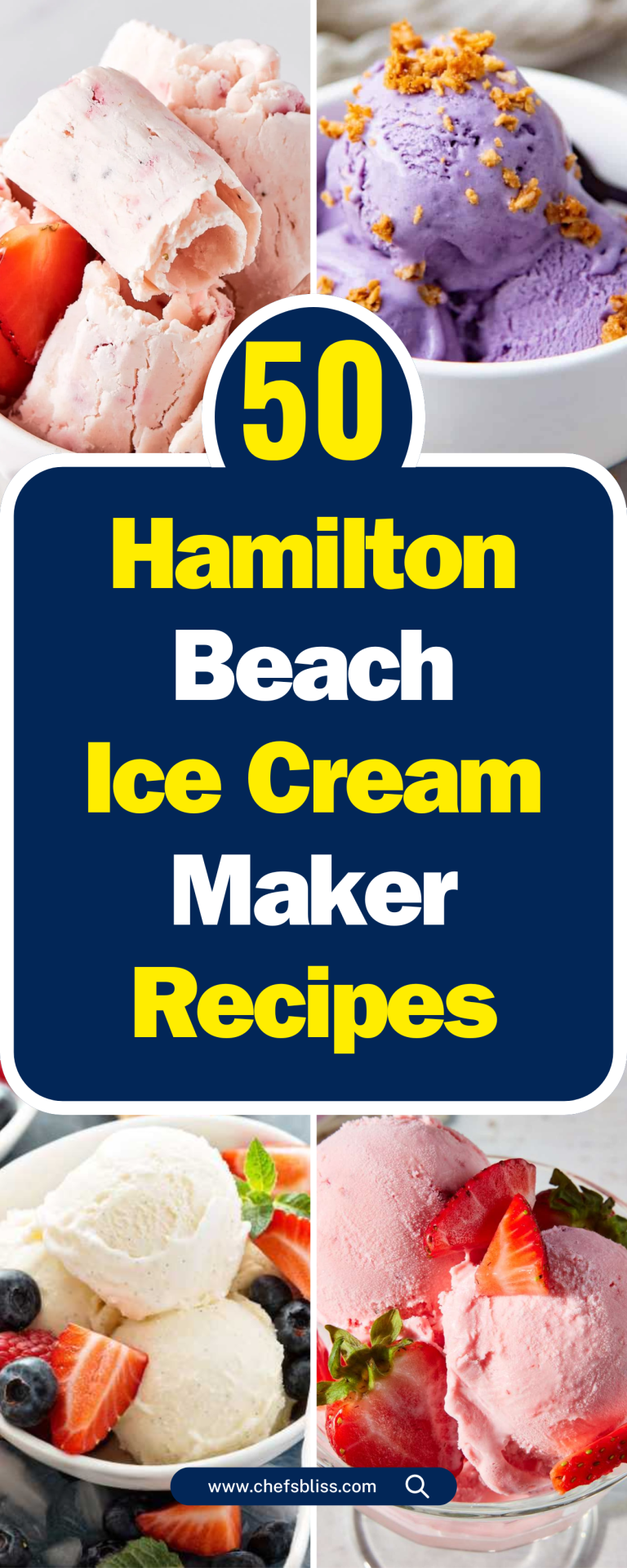 50+ Delicious Hamilton Beach Ice Cream Maker Recipes to Try at Home ...