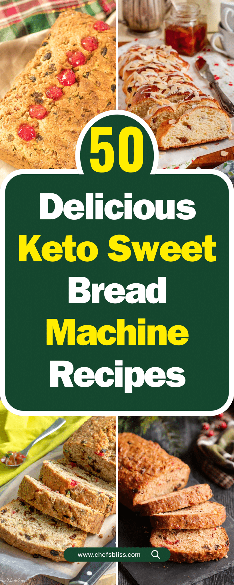 50+ Delicious Keto Sweet Bread Machine Recipes for Guilt-Free