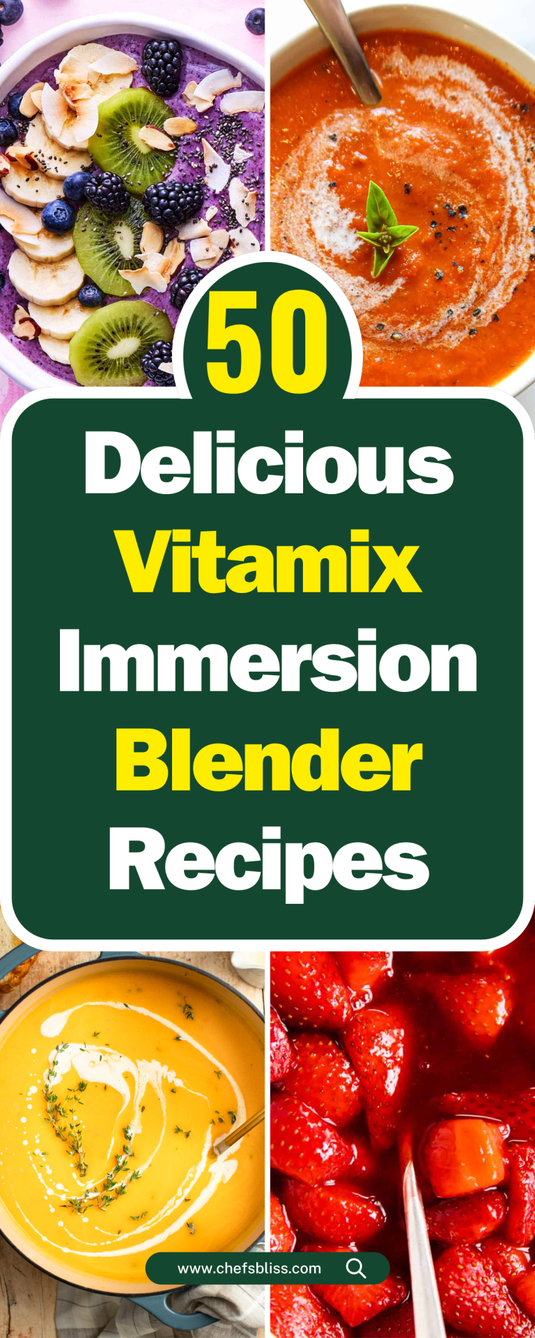 50+ Delicious Vitamix Immersion Blender Recipes to Try Today! ChefsBliss