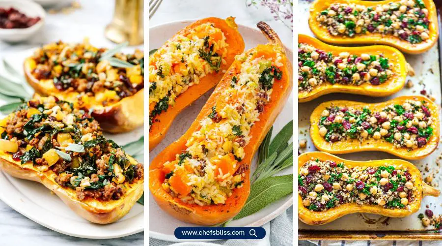 butternut squash stuffed recipes