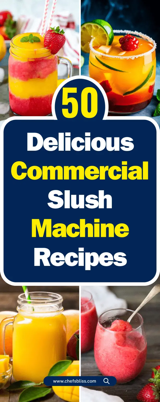 50+ Irresistible Commercial Slush Machine Recipes to Boost Your Menu