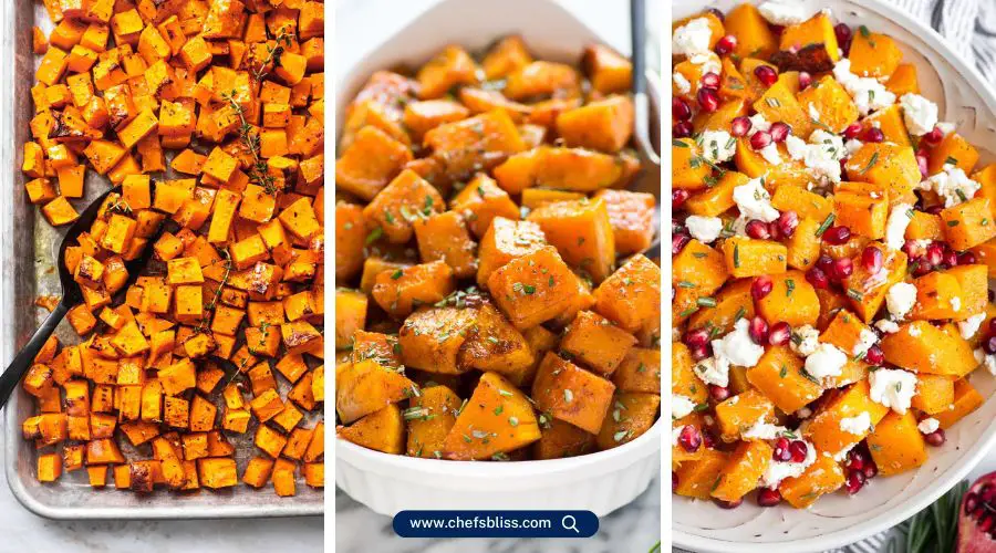 cubed butternut squash recipes