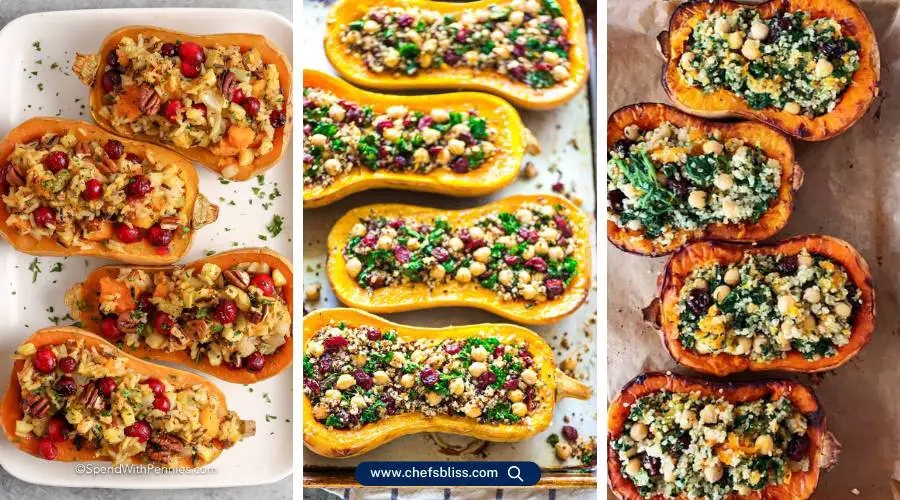 filled butternut squash recipes