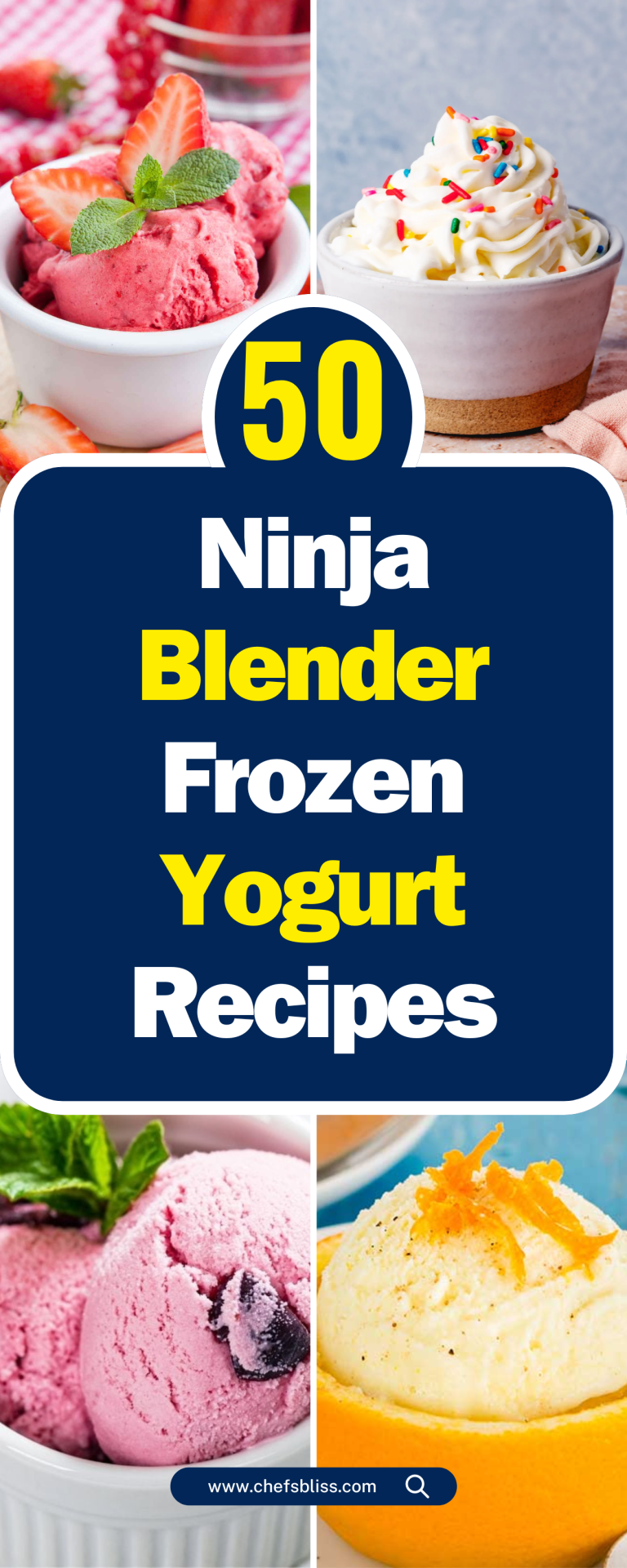 50+ Delicious Ninja Blender Frozen Yogurt Recipes You Must Try 