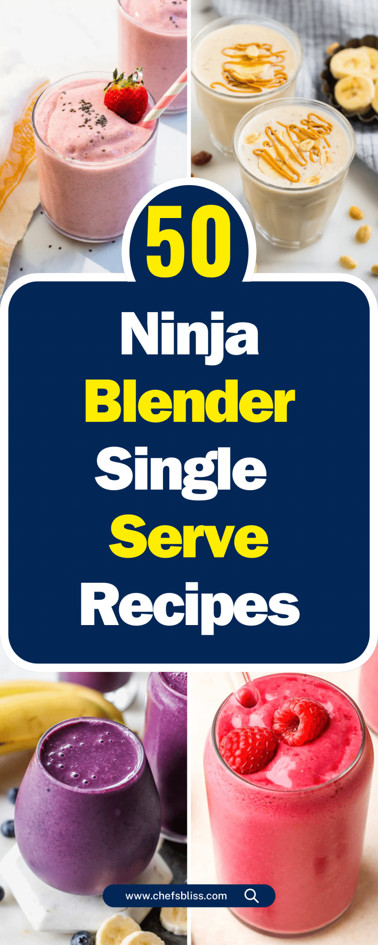 50+ Delicious Ninja Blender Single Serve Recipes for Every Occasion! ChefsBliss