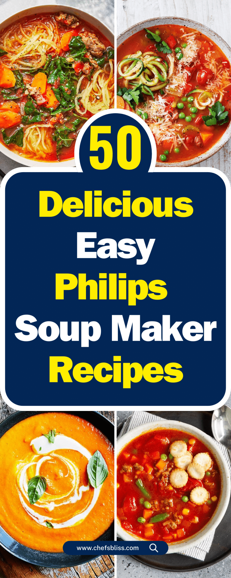 50+ Delicious Philips Soup Maker Recipes You Must Try! – ChefsBliss