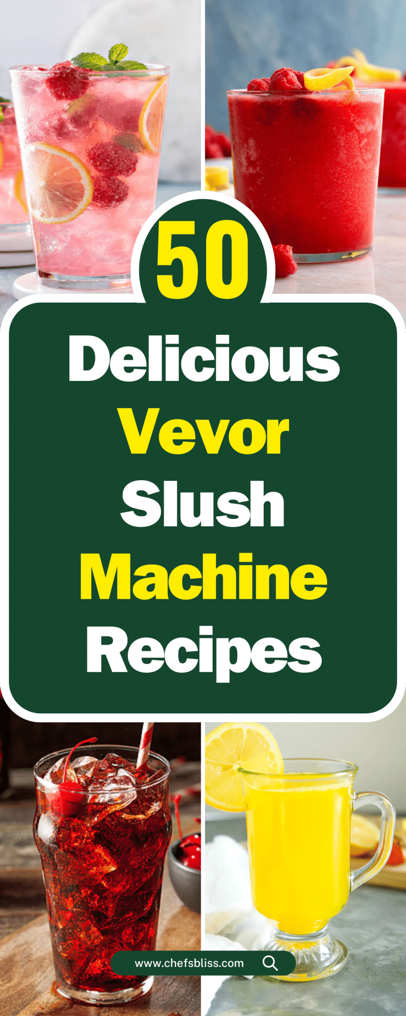 50+ Delicious Vevor Slush Machine Recipes to Try Today! ChefsBliss