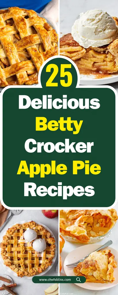 25+ Mouthwatering Betty Crocker Apple Pie Recipes for Every Occasion