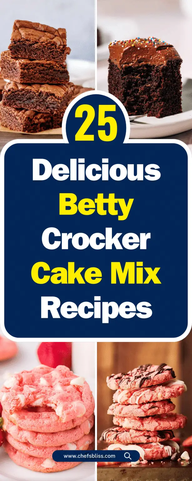 25+ Delicious Betty Crocker Cake Mix Recipes for Every Occasion