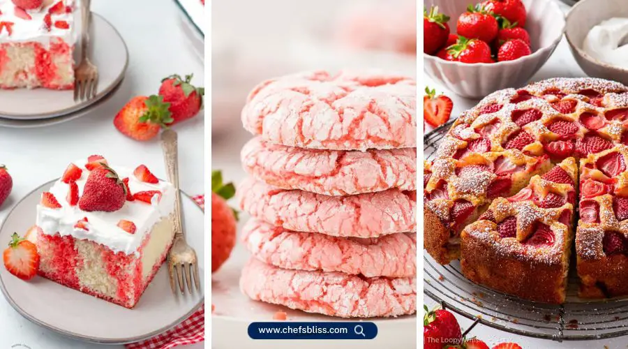 duncan hines strawberry cake mix recipes