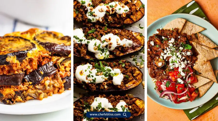 aubergine and beef recipes