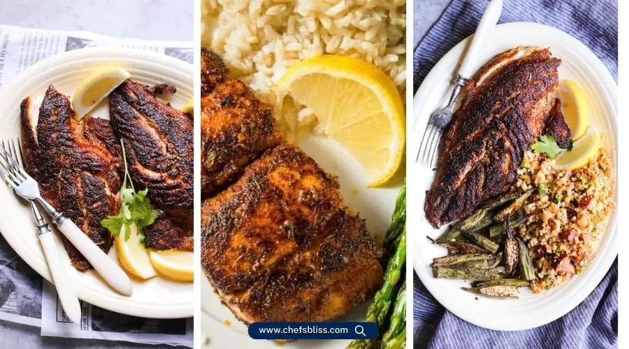 blackened red snapper recipes