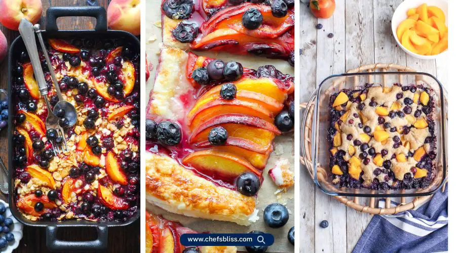 blueberry peach recipes