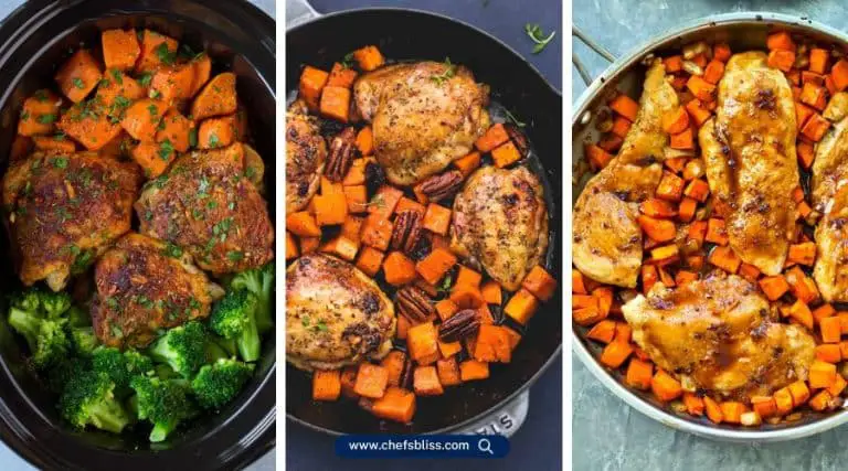 chicken and sweet potato recipes