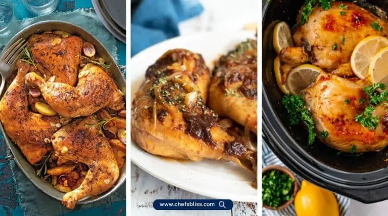 crock pot chicken quarter recipes