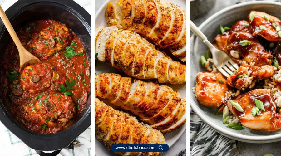 crock pot frozen chicken recipes