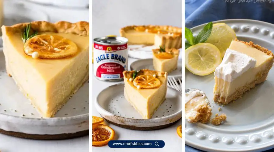 eagle brand milk lemon pie recipes