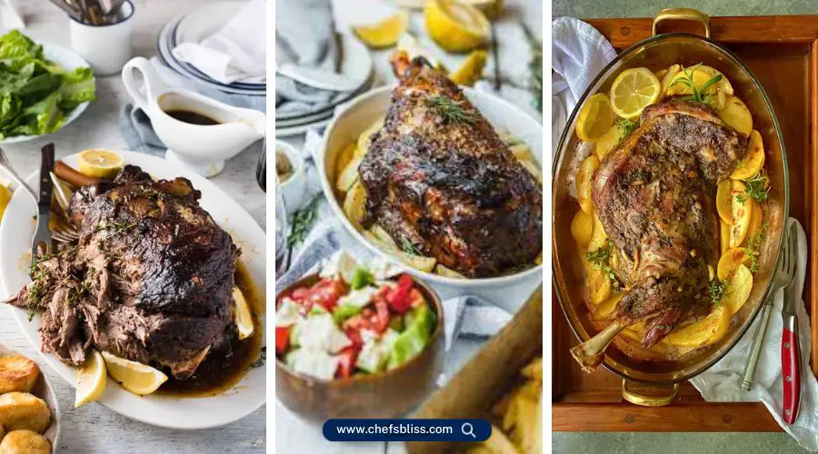 greek roast lamb recipes