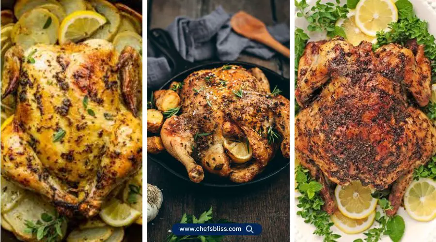 greek whole chicken recipes