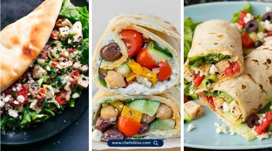 greek wraps recipes