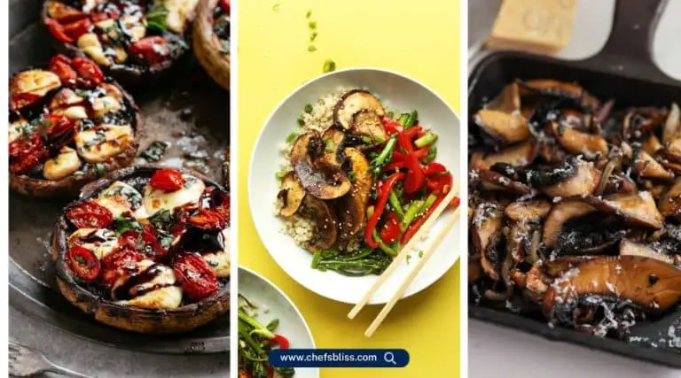 large portobello mushroom recipes