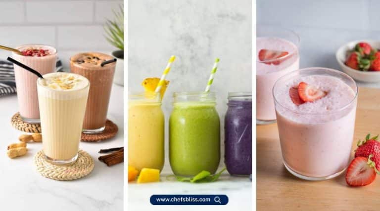 low calorie protein shake recipes