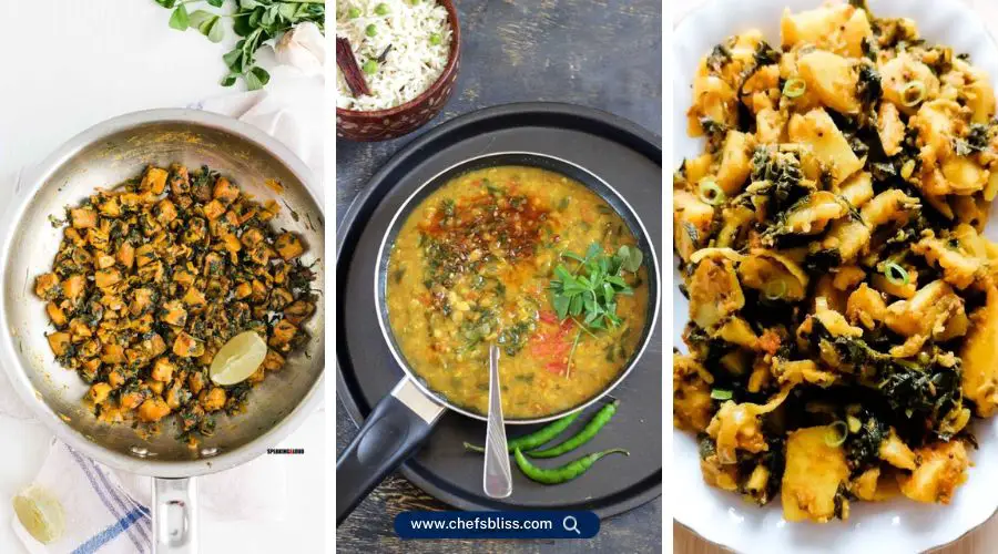 methi leaves recipes