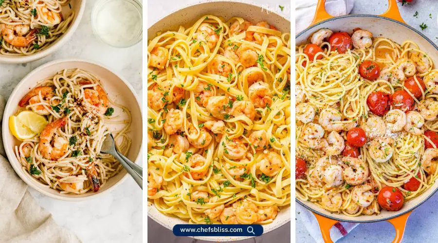 shrimp garlic pasta recipes