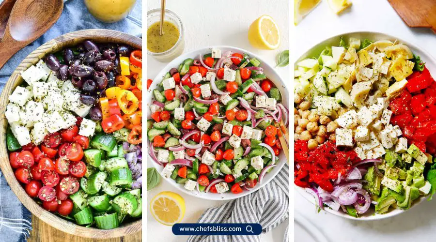 traditional greek salad recipes