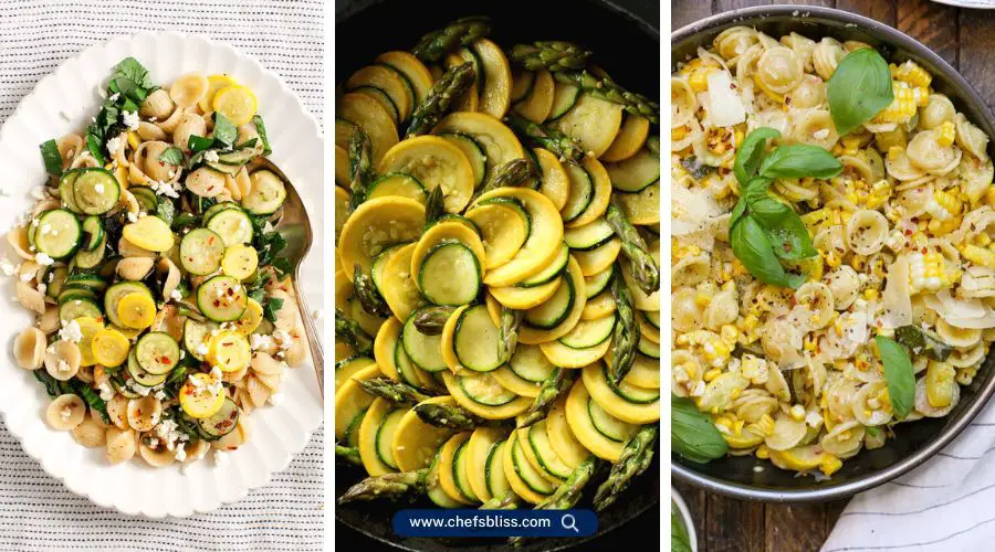 vegan summer squash recipes