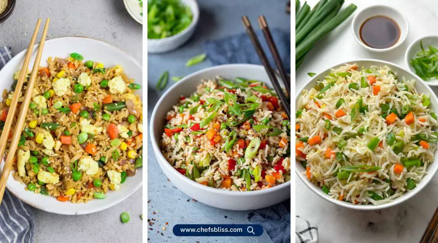 vegetarian fried rice recipes