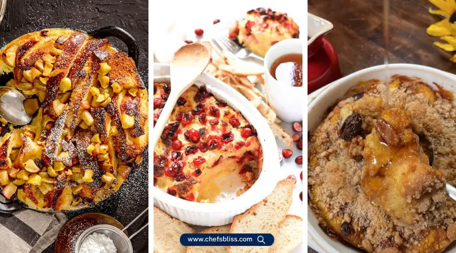 autumn bread pudding recipes