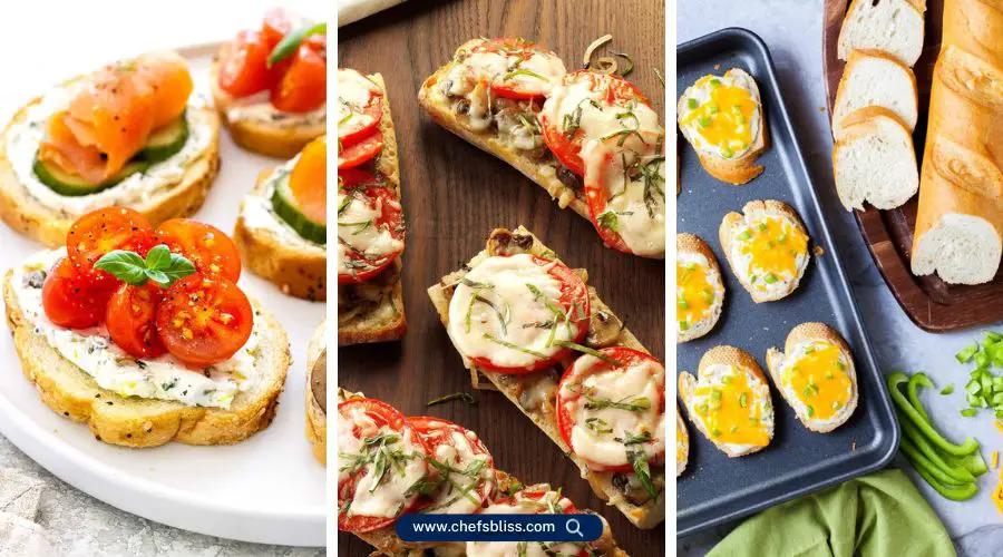 baguette bread appetizer recipes