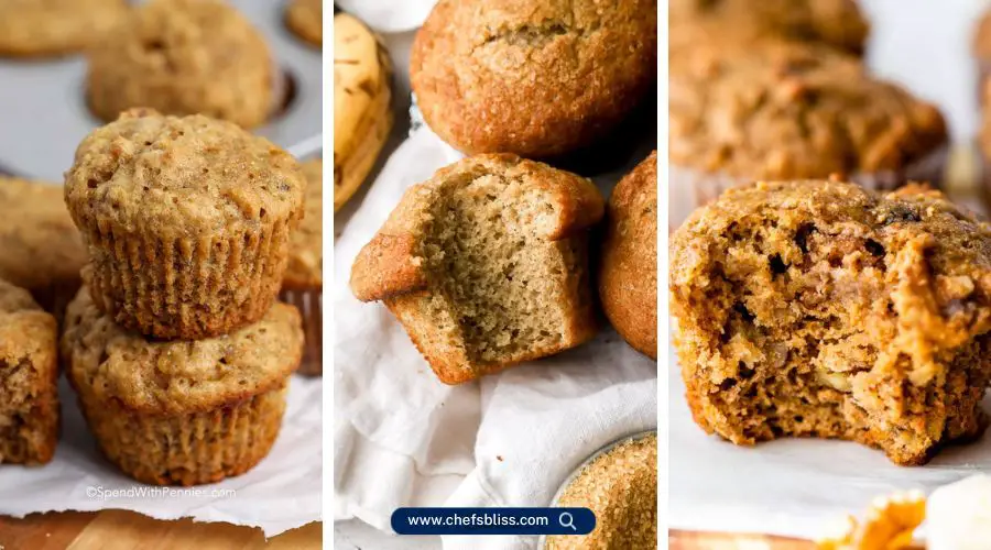 banana bread muffins recipes