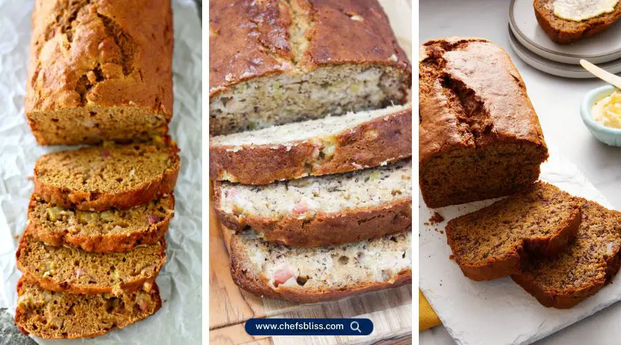 banana rhubarb bread recipes