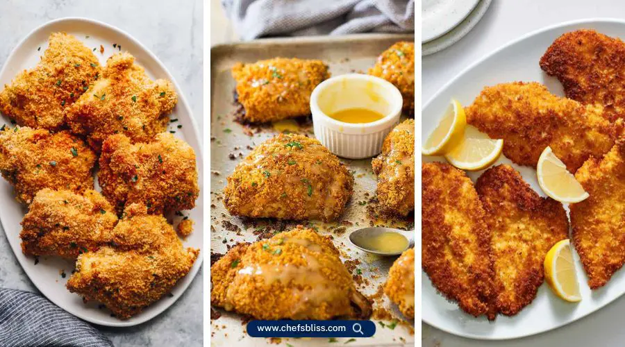 bread crumb chicken recipes