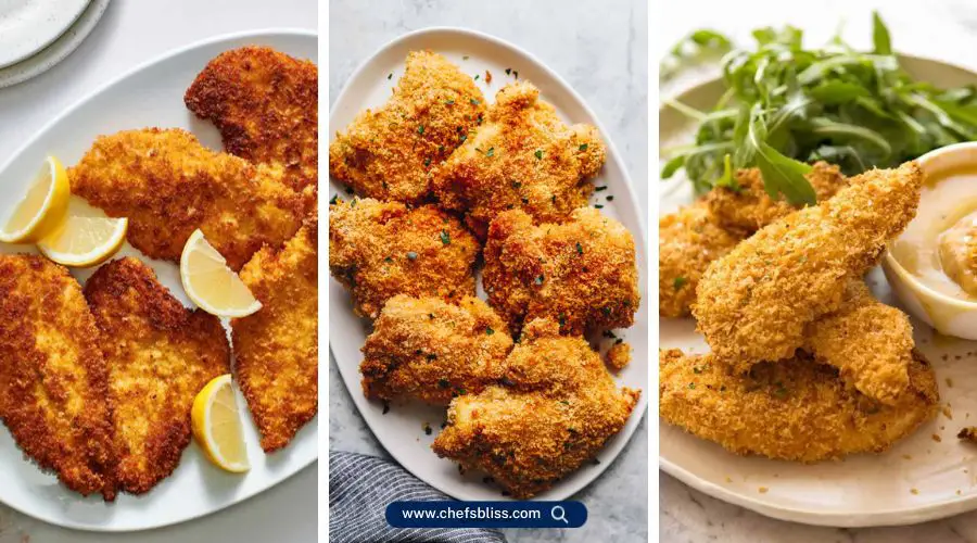 bread crumbs and chicken recipes