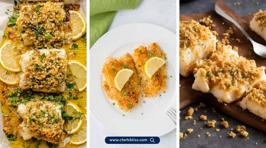 bread crumbs cod recipes