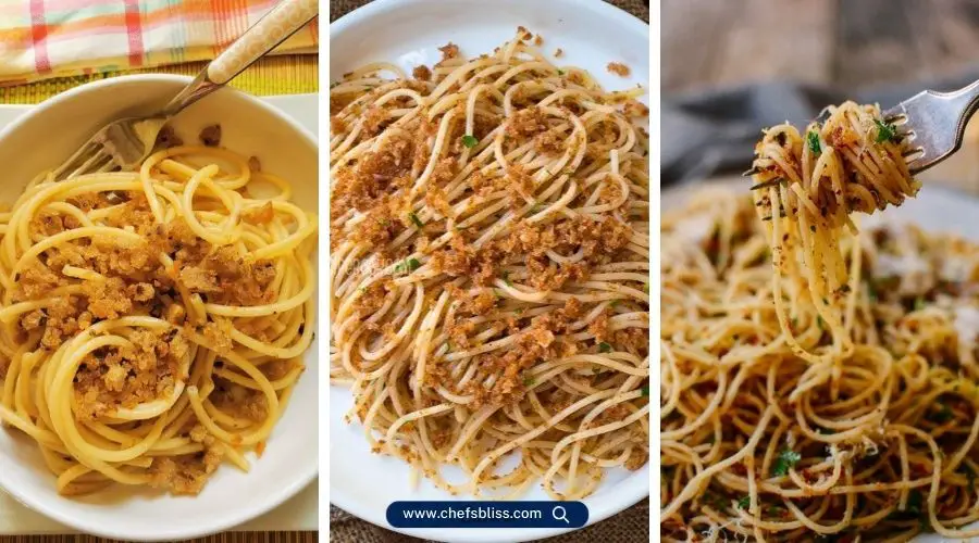 bread crumbs pasta recipes