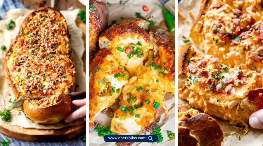 buffalo chicken stuffed bread recipes