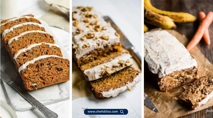 carrot cake banana bread recipes