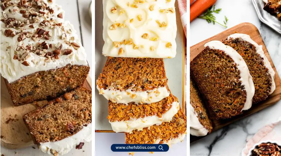 carrot cake loaf bread recipes