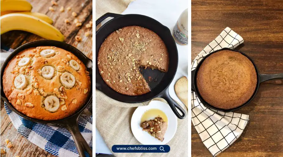 cast iron banana bread recipes