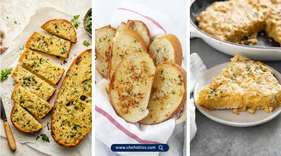 cast iron skillet garlic bread recipes