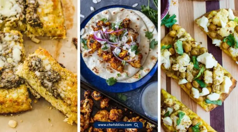 cauliflower flat bread recipes
