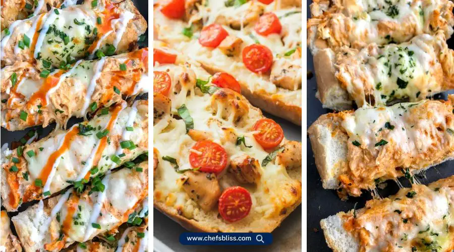 chicken and garlic bread recipes