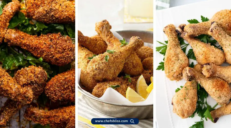 chicken leg bread crumb recipes